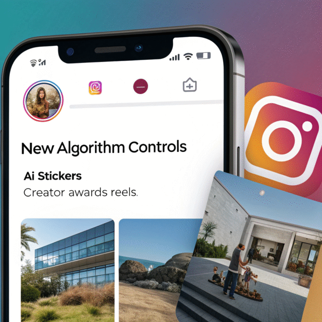 Instagram Tests New Algorithm Controls, AI Stickers, and Creator Awards in Reels-First Shift